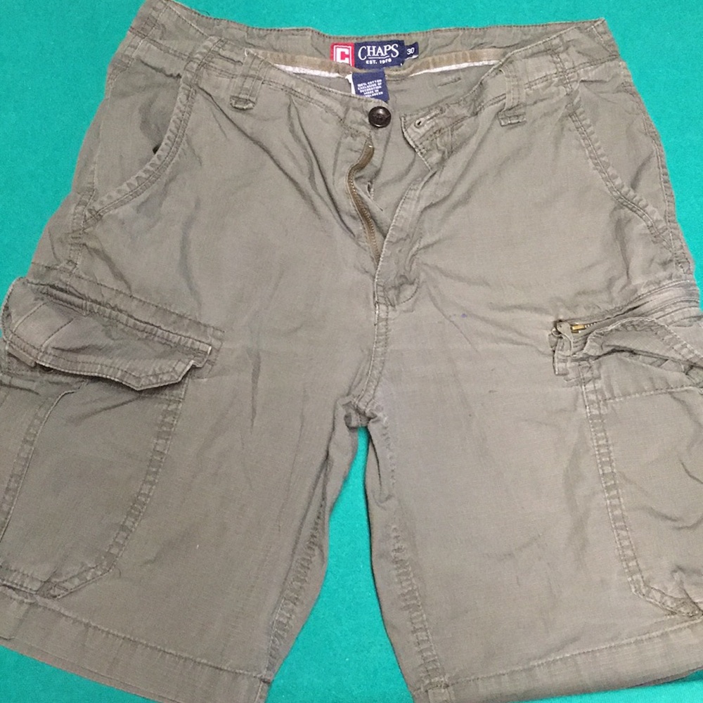 Chaps cargo shorts waist 30 Polo
